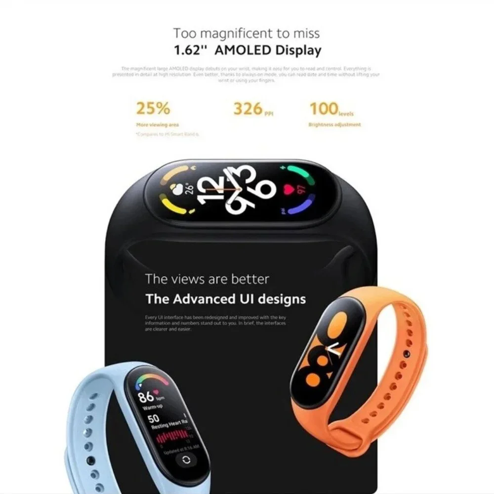 Smart Band 7 M7 Bracelet Blood Oxygen Fitness Activity Tracker Phone Never used